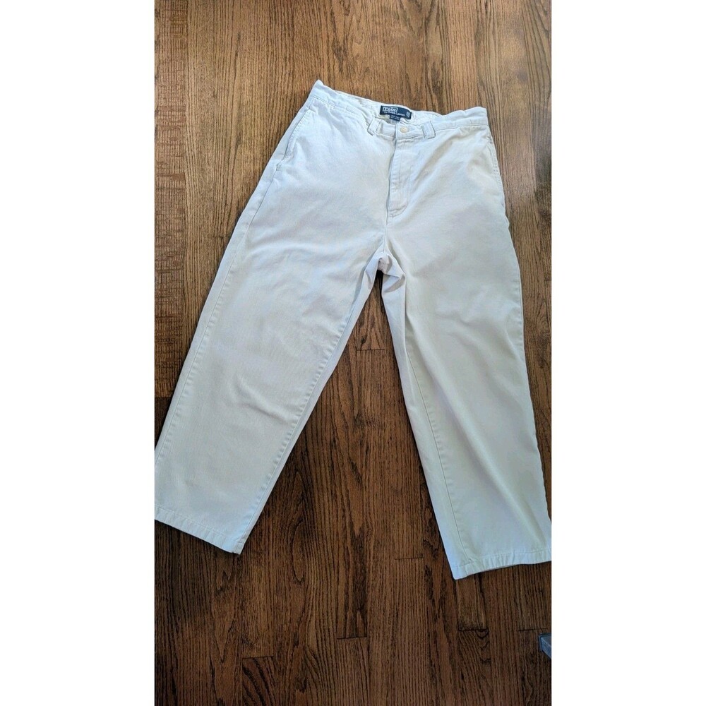 Vintage Polo Ralph Lauren Beige Chinos Philip Pants 32x27